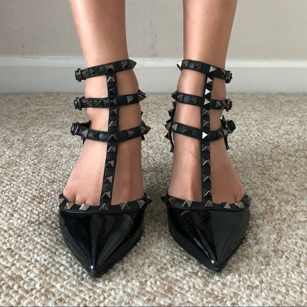 Valentino Rockstud Pumps Black size 35